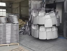 स्ट्रीट लाइट का सैंडिंग ब्लास्ट